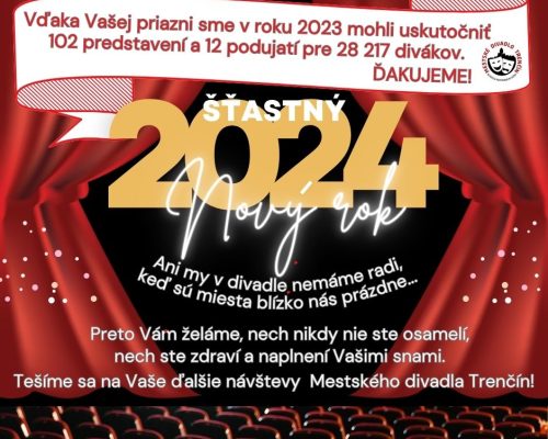 Mestské divadlo Trenčín má za sebou najúspešnejší rok