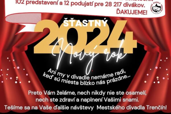 Mestské divadlo Trenčín má za sebou najúspešnejší rok